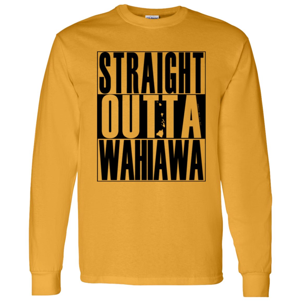 Straight Outta Wahiawa (Black)