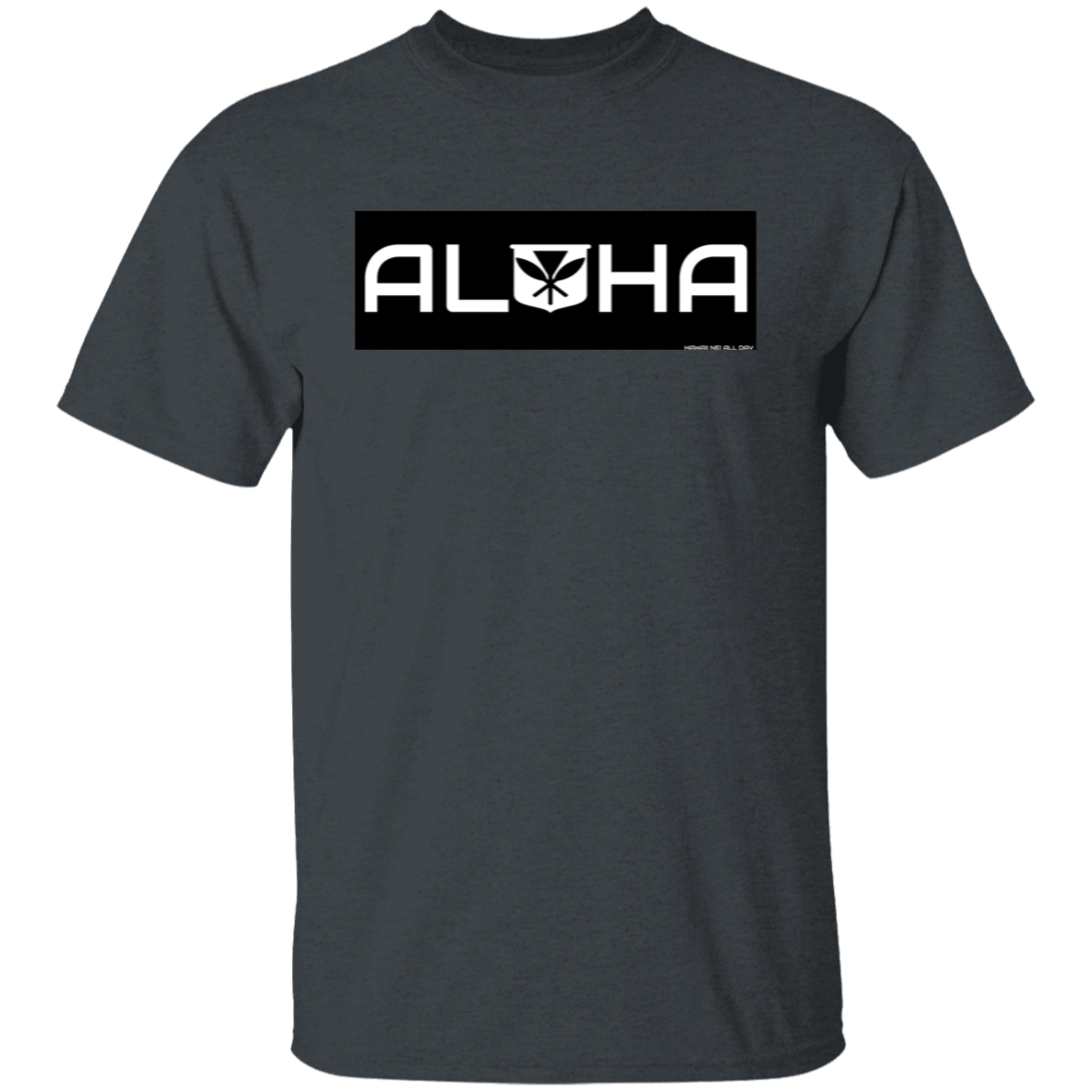 Aloha Kanaka Maoli Blk Rec T-Shirt