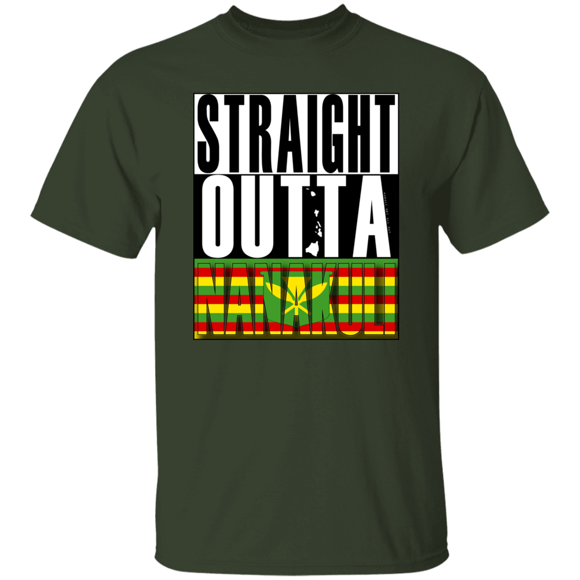 Straight Outta Nanakuli (Kanaka Maoli) T-Shirt