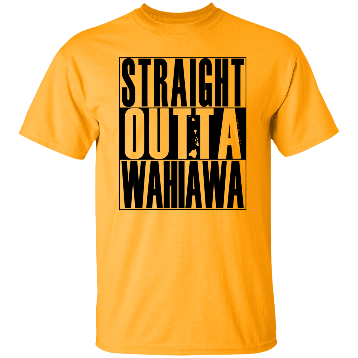 Straight Outta Wahiawa (Black)