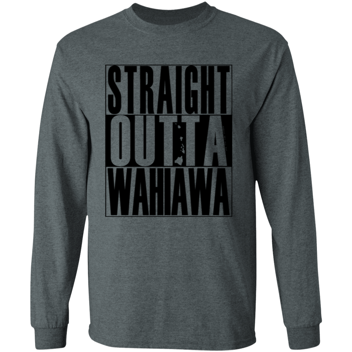 Straight Outta Wahiawa (Black)