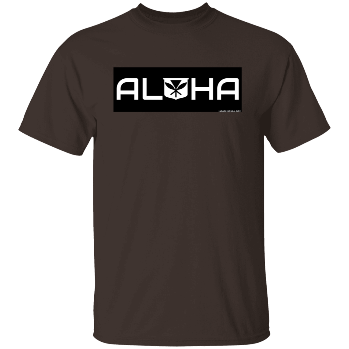 Aloha Kanaka Maoli Blk Rec T-Shirt