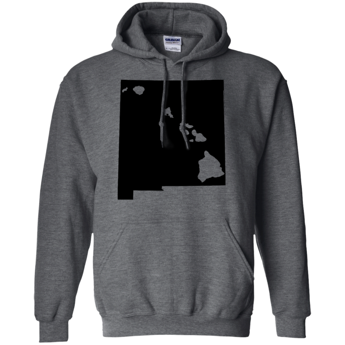 Living in New Mexico with Hawaii Roots Pullover Hoodie 8 oz., Sweatshirts, Hawaii Nei All Day