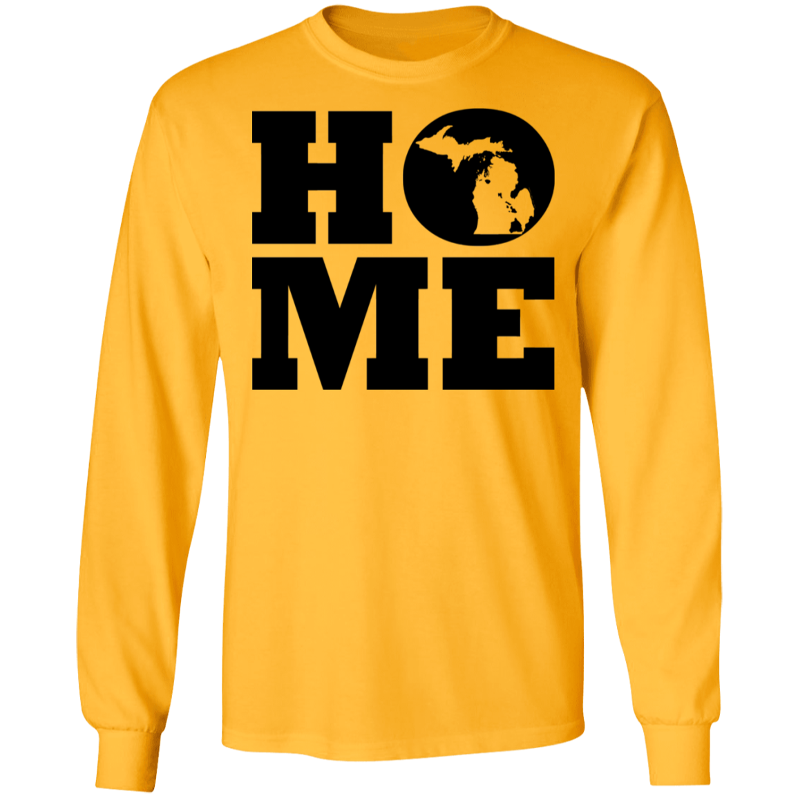 Home Roots Hawai'i and Michigan LS T-Shirt