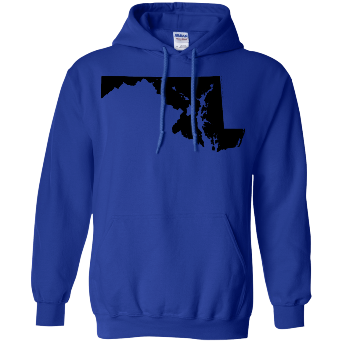 Living in Maryland with Hawaii Roots Pullover Hoodie 8 oz., Sweatshirts, Hawaii Nei All Day