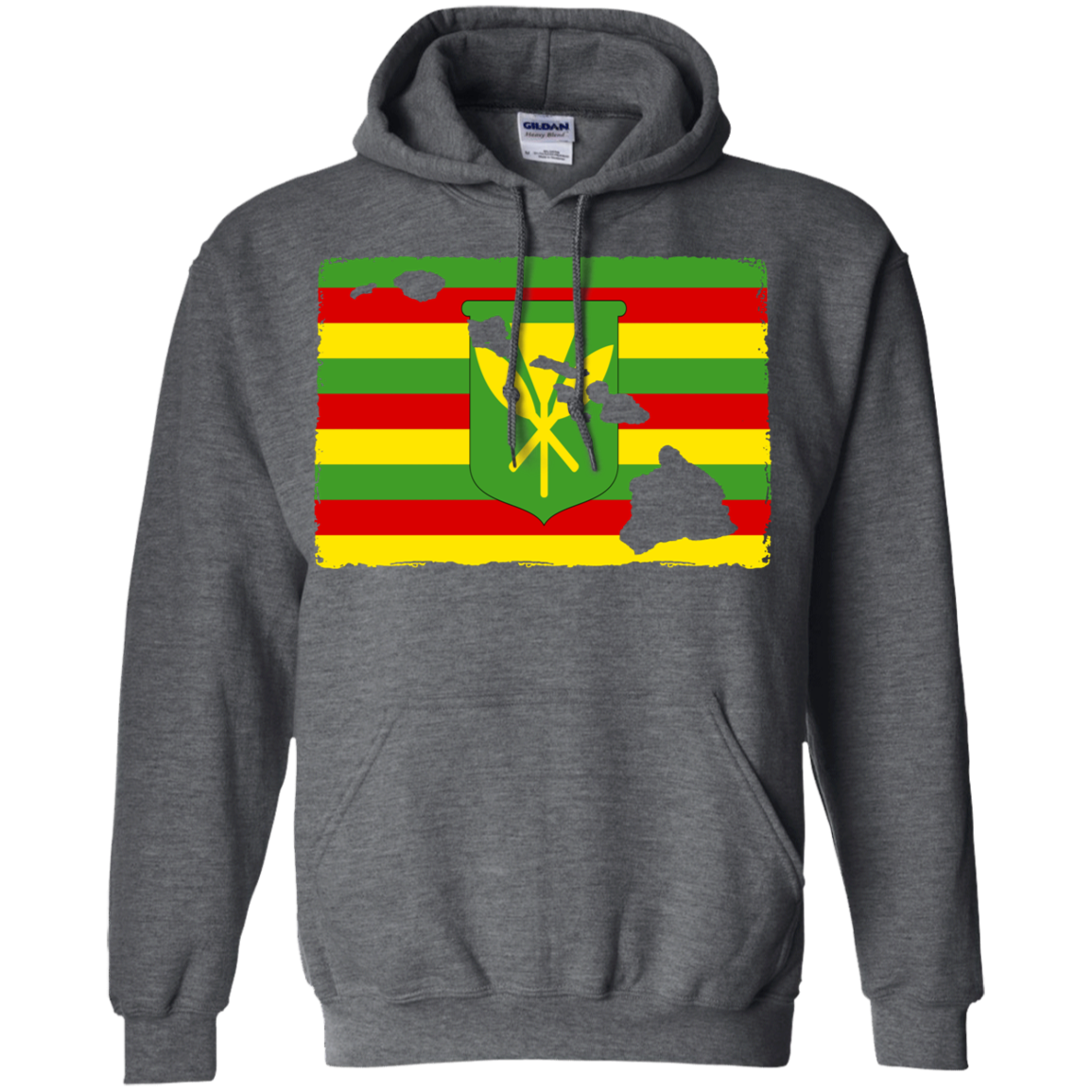 Hawai'i Kanaka Maoli Flag Pullover Hoodie, Sweatshirts, Hawaii Nei All Day